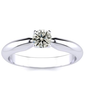 1/3 Carat Diamond Solitaire Engagement Ring in 1.4 Karat Gold™
