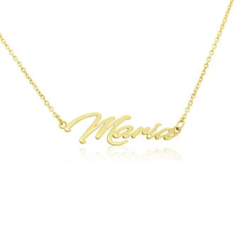 Maria nameplate necklace sales
