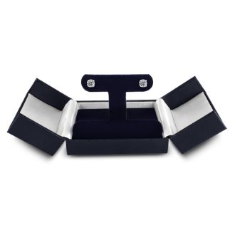 Nearly 3/4 Carat Diamond Stud Earrings In 14 Karat White Gold.  INCREDIBLE ONE TIME DEAL!  