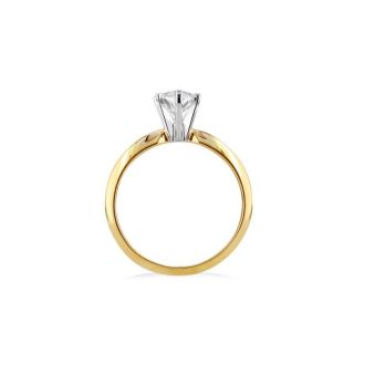 Cheap Engagement Rings, 1/3 Carat Marquise Diamond Solitaire Ring In 14K Yellow Gold