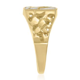 Fly High! American Eagle Nugget Ring
