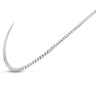 Diamond Tennis Necklace 5 Carat Diamond Tennis Necklace