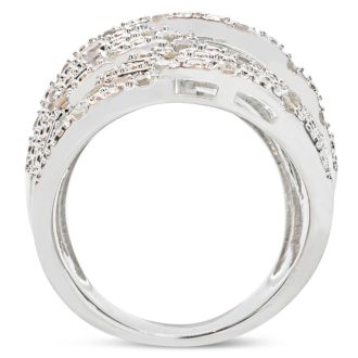 1 Carat Natural Raw Rose Cut Diamond Cocktail Ring.  Amazing Cocktail Ring, Fantastic Price!