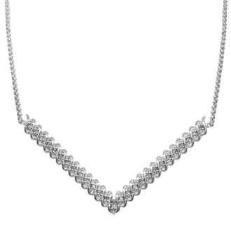 1 Carat Natural Rose Cut Diamond Necklace, Earrings and Bracelet Set. Matching Jewelry Is Wonderful!