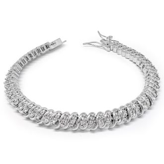 1 Carat Natural Rose Cut Diamond Necklace, Earrings and Bracelet Set. Matching Jewelry Is Wonderful!