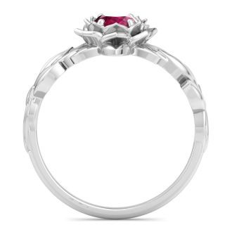 Ruby Ring: 1 Carat Ruby Ring