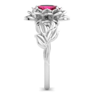Ruby Ring: 1 Carat Ruby Ring