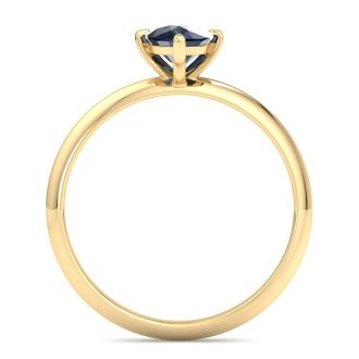 Sapphire Ring: 1 Carat Sapphire Ring