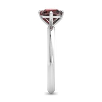 Garnet Ring: 1 Carat Garnet Ring