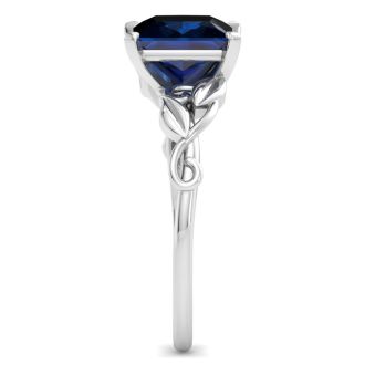 Sapphire Ring: 1 1/2 Carat Sapphire Ring