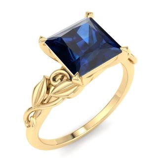 Sapphire Ring: 1 1/2 Carat Sapphire Ring