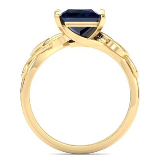 Sapphire Ring: 1 1/2 Carat Sapphire Ring