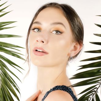 Diamond Drop Earrings: 1 1/2 Carat Diamond Drop Earrings In 14K White Gold, 1 1/2 Inches