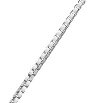 2 Carat Pear Shape Lab Grown Diamond Solitaire Necklace In 14K White Gold