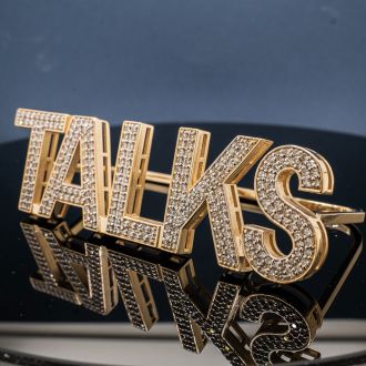 Mercedes Mone TALKS Palm Cuff Ring