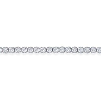 3 Carat Diamond Tennis Bracelet In 14 Karat White Gold