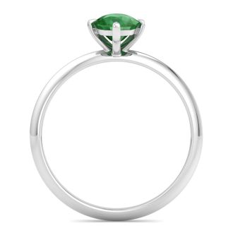 Emerald Ring: 1 Carat Emerald Ring
