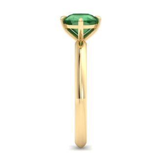 Emerald Ring: 1 Carat Emerald Ring
