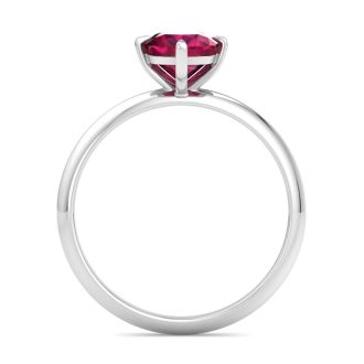 Ruby Ring: 1 Carat Ruby Ring