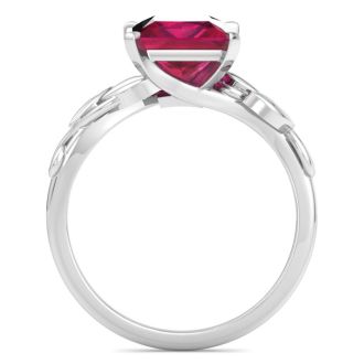 Ruby Ring: 1 1/2 Carat Ruby Ring