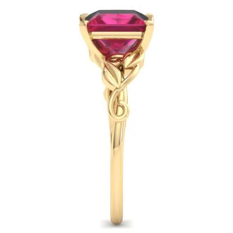 Ruby Ring: 1 1/2 Carat Ruby Ring