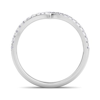 1/3 Carat Diamond Band 14K White Gold