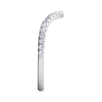 1/3 Carat Diamond Band 14K White Gold