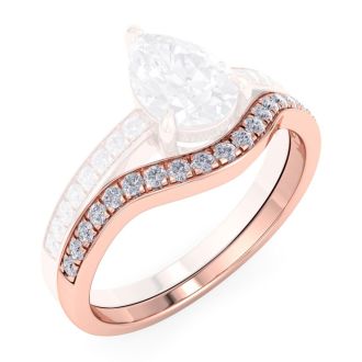 1/5 Carat Diamond Band 14K Rose Gold
