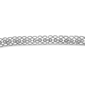 Exclusive Closeout: New 1/2 Carat Diamond Wave Bracelet, 7 Inches