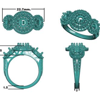 La Gigante! The Hugest Ladies' 2 Carat Lab Grown Diamond Engagement Ring In SuperJeweler History!