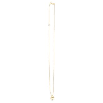 Heart Padlock Necklace In 14 Karat Yellow Gold, 18 Inches