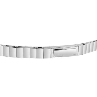 Estate Jewelry 2 Carat Diamond Double Row Flexible Bangle Bracelet In 14K White Gold