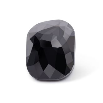 Estate Jewelry 0.84 Carat Rose Cut Octagon Black Diamond. I3 clarity.