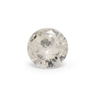 Estate Jewelry 0.71 Carat Loose Round Natural Diamond, Chipped Diamond