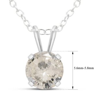 Estate Jewelry 0.71 Carat Loose Round Natural Diamond, Chipped Diamond