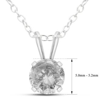 Estate Jewelry 0.50 Carat Loose Round Natural Diamond, Chipped Diamond