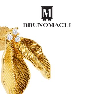 Bruno Magli Chiara Gold Earrings