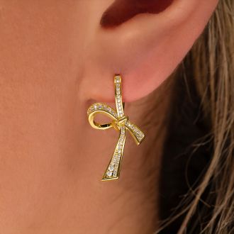 Bruno Magli Aurora Gold Drop Earrings