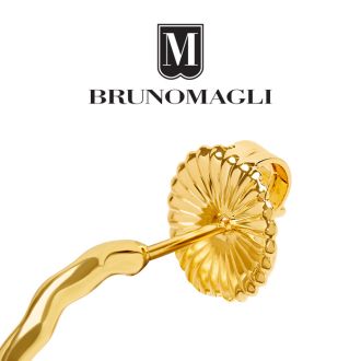 Bruno Magli Violetta Gold Hoop Earrings