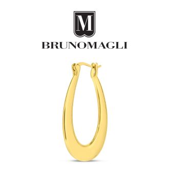 Bruno Magli Perla Gold Hoop Earrings