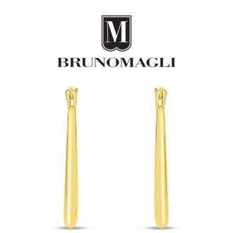 Bruno Magli Perla Gold Hoop Earrings