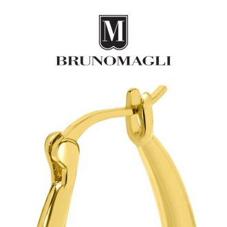 Bruno Magli Perla Gold Hoop Earrings