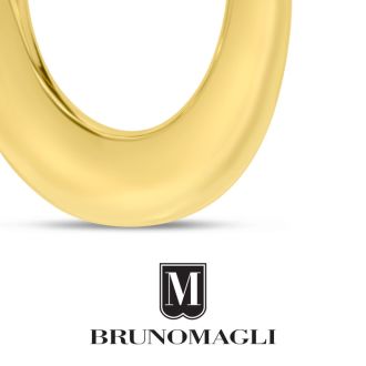 Bruno Magli Perla Gold Hoop Earrings