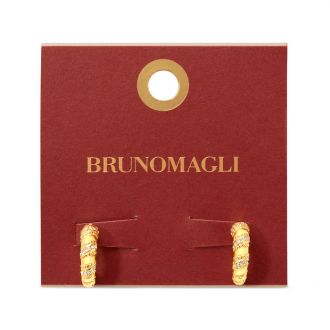 Bruno Magli Giorgia Gold Hoop Earrings