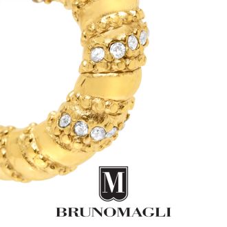 Bruno Magli Giorgia Gold Hoop Earrings