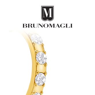 Bruno Magli Martina Gold Hoop Earrings