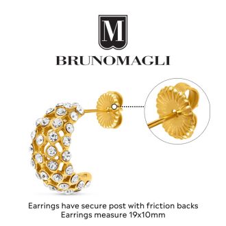 Bruno Magli Constanza Gold Hoop Earrings