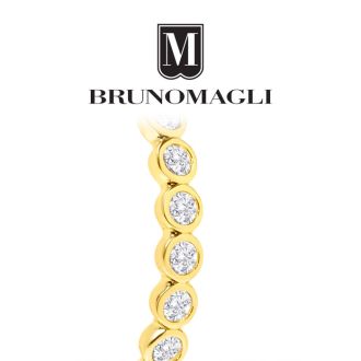 Bruno Magli Paloma Gold Hoop Earrings