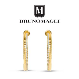 Bruno Magli Viviana Gold Hoop Earrings