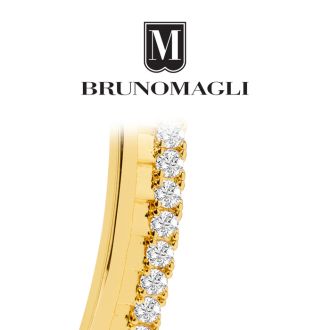 Bruno Magli Viviana Gold Hoop Earrings